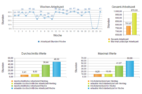 ZESy® ArbZG Auswertung